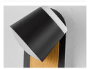 Axyaa Modern Wood Grain Rotating Wall Light for Bedroom, Hotel, and Study