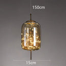 Axyaa Nordic Glass Pendant Light: Modern, Luxury, Small-Sized Design