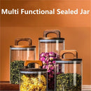 Axyaa Glass Vacuum Sealed Coffee Beans Storage Jar