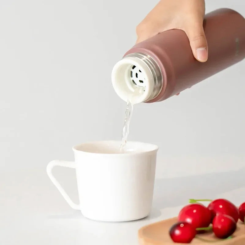 Axyaa Stainless Steel Insulated Vacuum Cup - Portable Leak Proof Water Bottle