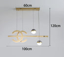 Axyaa Crystal Chandelier Indoor Ceiling LED Lighting for Living Room