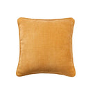 Axyaa Cotton Linen Cushion Cover Set in Peach Orange Grey Ivory for Home Décor