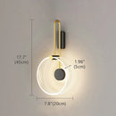 Axyaa Nordic LED Luxury Wall Lamp - Modern Minimalist Bedroom Lighting