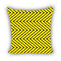 Axyaa Geometric Pattern Pillowcase - Abstract Art Polyester Cushion Cover