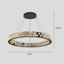 Axyaa Salon Chandelier Pendant Lights Dining Room Ceiling Lamps Elegant Indoor Lighting