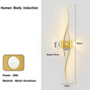 Axyaa LED Wall Light for Bedroom Living Room Minimalist Modern Design