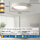 Axyaa Stone Ceiling Light: Vintage Cream Style LED Lamp for Living Room, Bedroom, Hallway