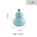 Axyaa Fusion Chinese Tableware Set with Gourd Plate and Dry Ice Display