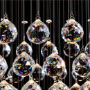 Axyaa Crystal Pendant Lights: Modern Luxury Rectangle Hanging Lamps