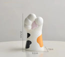 Axyaa Cute Cat Claw Vase Pendant for Desktop Flower Arrangement