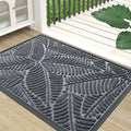 Axyaa Rubber Entrance Doormats: Non-slip Heavy Duty Outdoor Mats