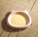 Axyaa Ceramic Heart Dessert Plate Set - Cute Tableware for Breakfast and More