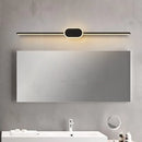 Axyaa LED Wall Lamps: White Black Mirror Headlights Sconce for Indoor Lighting