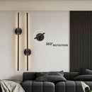 Axyaa Rotatable LED Wall Lamp- Modern Lighting for Bedroom and Living Room