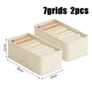 Axyaa Grids Cation PP Organizer Box Set for Home Storage and Sorting