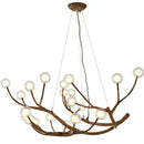 Axyaa Nordic Tree Branches Chandelier: Elegant Living Room and Restaurant Lighting