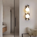 Axyaa Marble LED Wall Lamps - Nordic Minimalism for Bedroom, Bathroom, Living Room