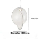 Axyaa Modern Nordic LED Chandelier for Dining Room, Kitchen, Bedroom - Luxury Design