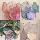 Axyaa French Rainbow Retro Glass Pendant Light - Luxe Living Room & Bedroom Lighting