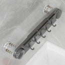 Axyaa Plastic Suction Cup Hook Bathroom Towel Rack - Strong Suction Power