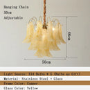 Axyaa Retro Luxury Glass Pendant Light for Living, Bedroom, Dining Room