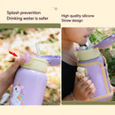 Axyaa Kids Unicorn Thermos Bottle - Stainless Steel Thermal Water Mug