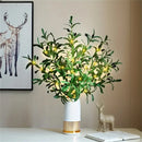 Axyaa Olive Branch LED Decorative Lamp Battery Powered for Christmas New Year Wedding