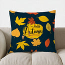 Axyaa Autumn Leaves & Berries Decorative Pillow Cover