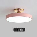 Axyaa Modern Macaron Ceiling Light for Home Decor - Ideal for Living Room, Bedroom, Study.