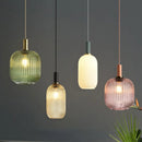 Axya Glass Pendant Light LED Chandeliers for Home Decor