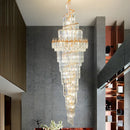 Axyaa Luxury Loft Duplex Chandelier for Elegant Villa Living Room