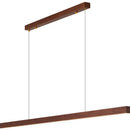 Axyaa Nordic Black Walnut Chandelier for Dining Room, Office & Bar