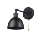 Axyaa Retro Swing Arm Wall Lamp Industrial Bedroom Bedside Light