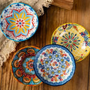 Axyaa Ceramic Flavor Saucer Set for Sauces, BBQ, Hot Pot, Snacks, Vinegar