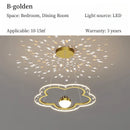 Axyaa Modern Starry Sky Clouds Kids Room Chandelier