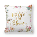 Axyaa Wreath Pillowcase Set - Soft Home Decor Cushion Cover Sofa Car Pillow