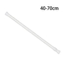 Axyaa Adjustable Metal Curtain Rod 30-110cm Telescopic Shower Poles