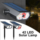 Axyaa Solar Motion Lights 3 Modes Outdoor Waterproof Pathway Spotlights
