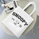 Axyaa Cartoon Dog Tote Bag - Foldable Shoulder Bag for Women and Students