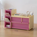 Axyaa Desk Organizer with Drawer - Large Capacity Stationery Storage Box