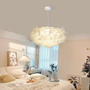 Axyaa White Flower LED Ceiling Light with Remote Control Dimming