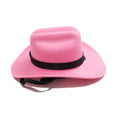 Axyaa Light Up Pet Cowboy Hat: Fun, Luminous Dog/Cat Accessory for Walks, Photos & Gifts