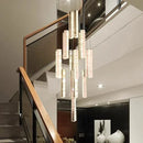 Axyaa Crystal Chandeliers Indoor LED Ceiling Light for Living Room