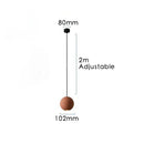 Axyaa Moon/Planet Cement Pendant Lights - Industrial Nordic Chandelier