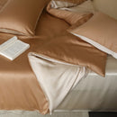 Axyaa Silk Bedding Set: Duvet Cover, Quilt Cover & Pillowcase, 100% Natural Silk