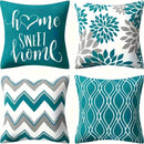 Axyaa Geometric Pattern Cushion Cover for Sofa, Bedroom, Car - Home Decor