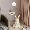 Axyaa Rabbit LED Floor Lamp for Study Living Room Girls Bedroom