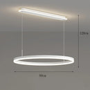 Axyaa Modern Pendant Chandelier LED Ceiling Light for Dining Room