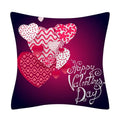 Axyaa Heart Print Cushion Covers Set - 45*45cm