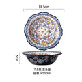 Axyaa Retro Ceramic Double Ear Large Soup Bowl Tableware